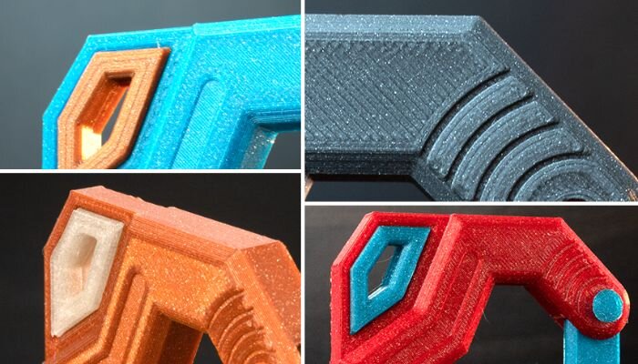 Детали, изготовленные из высококачественного PETG от Fillamentum