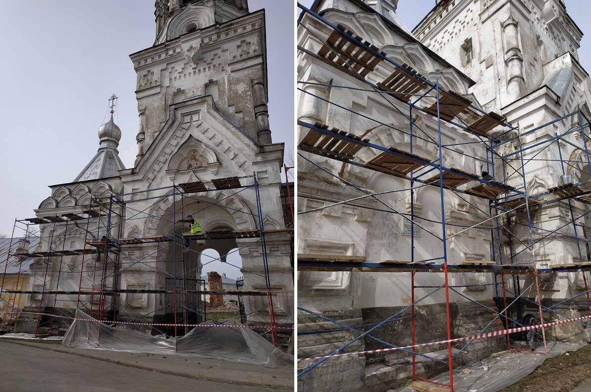 Колокольня десятинного монастыря. Фото: Инспекция государственной охраны культурного наследия Новгородской области.