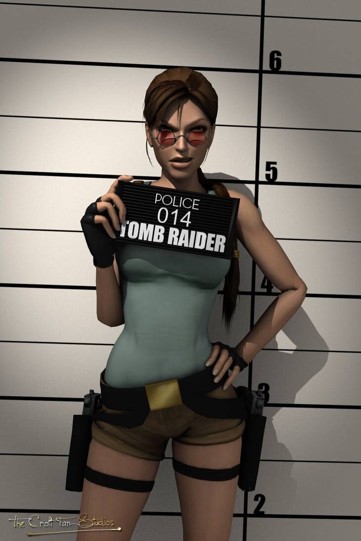 Лара Крофт. Арт из интернета