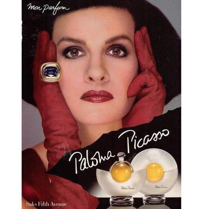 Реклама духов Paloma Picasso