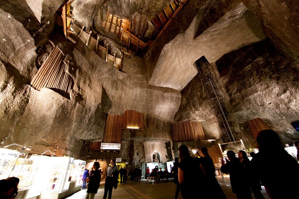 Подземный город в соляной шахте Величка