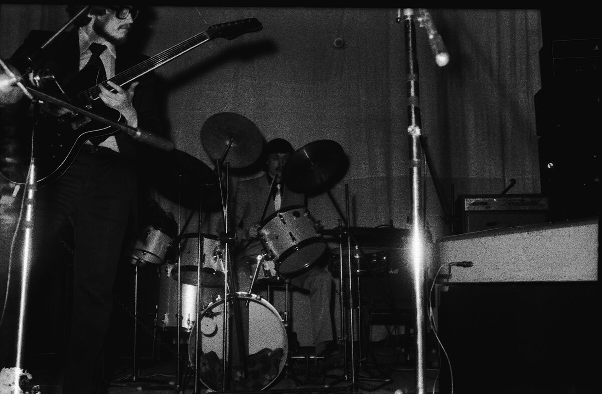 Группа Перекрёсток 6 июня 1981 г. на Фестивале САИ. Фото О. Раковича