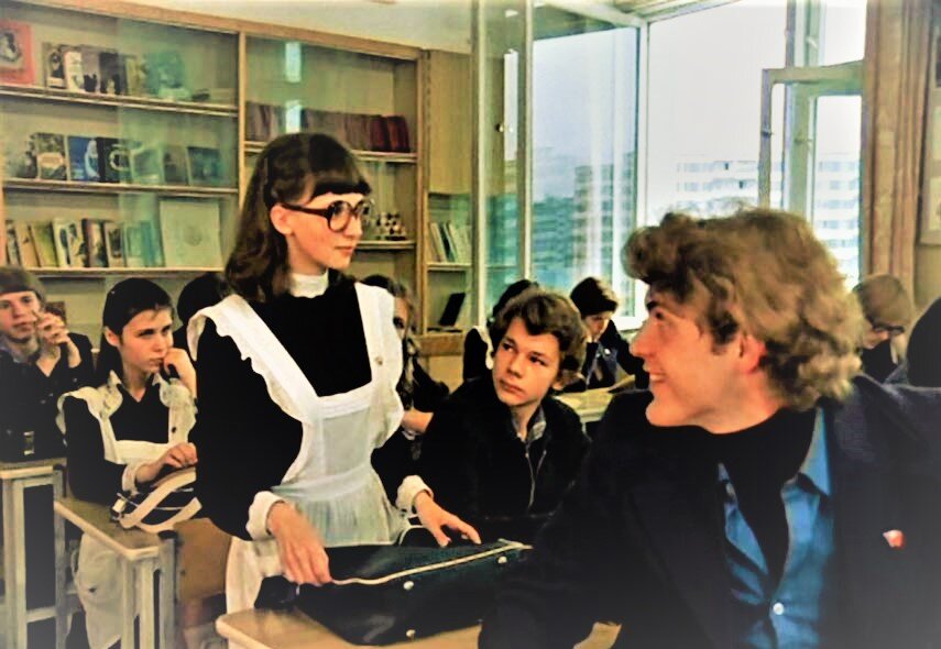 Кадр из советского фильма