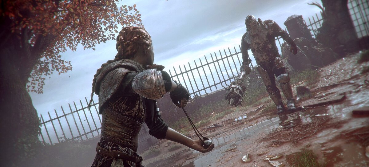 Праща в игре