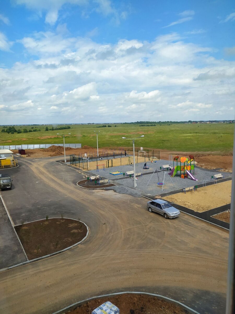 Вид из окна 20 позиции ЖК "Ясная Поляна". Все планировки и цены на сайте yasno12.ru