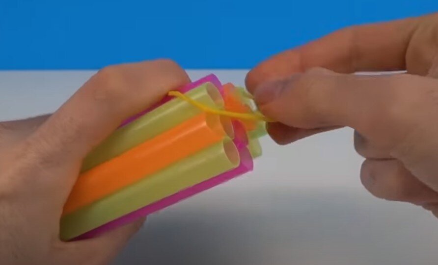 Трубочки в пучек