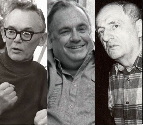 Гайдай, Рязанов и Захаров. 