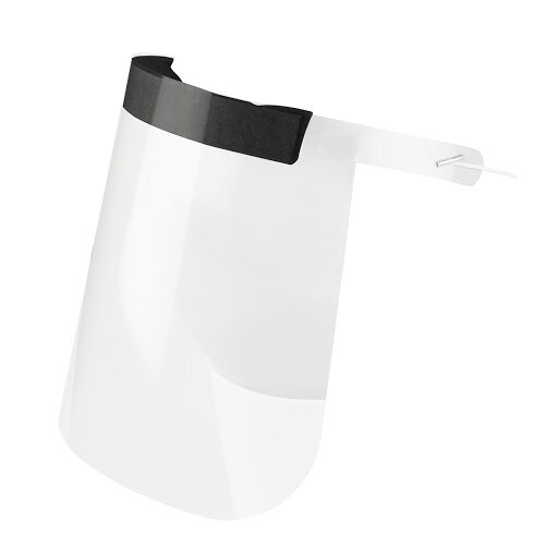 Вот такой козырек не заменяет маску