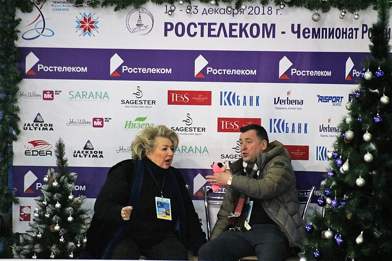 Тарасова и Орсер на чемпионате России 2019 г. Фото с сайта Wikimedia.org 