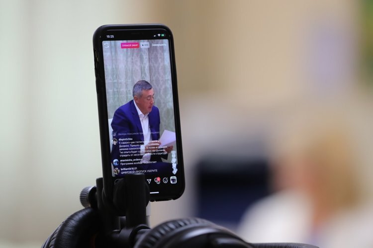 Прямой эфир губернатора Сахалина