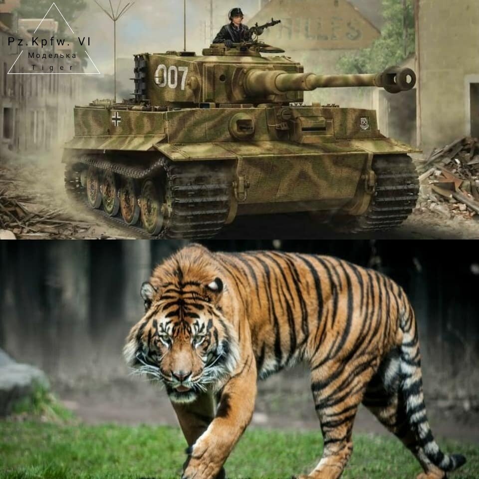 Самый известный немецкий танк Тигр