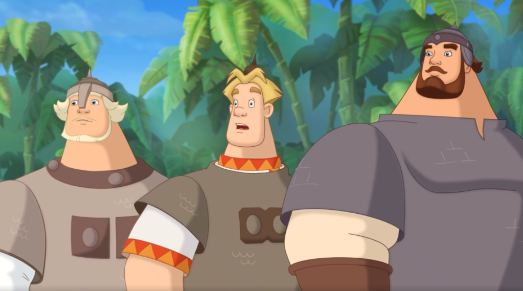 Богатыри Добрыня, Алеша и Илья