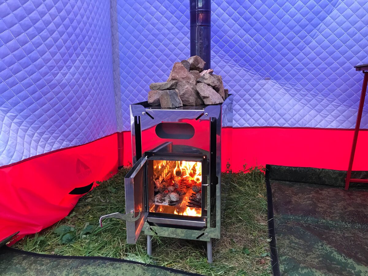 Печь на реактивной тяге или Ракетная печь, (Rocket Stove)