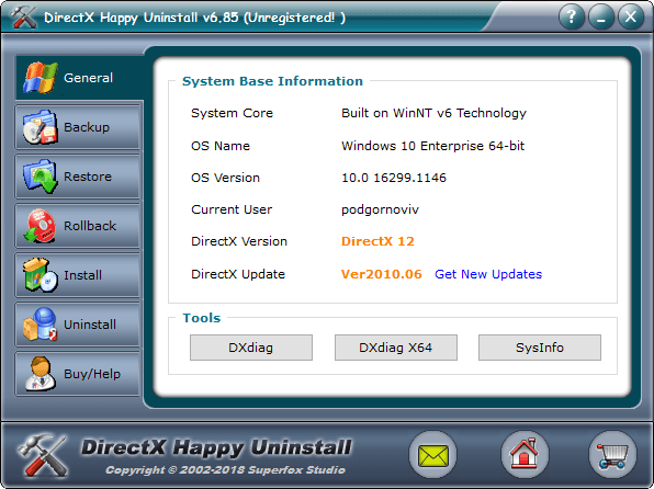 Почему не устанавливается DirectX?