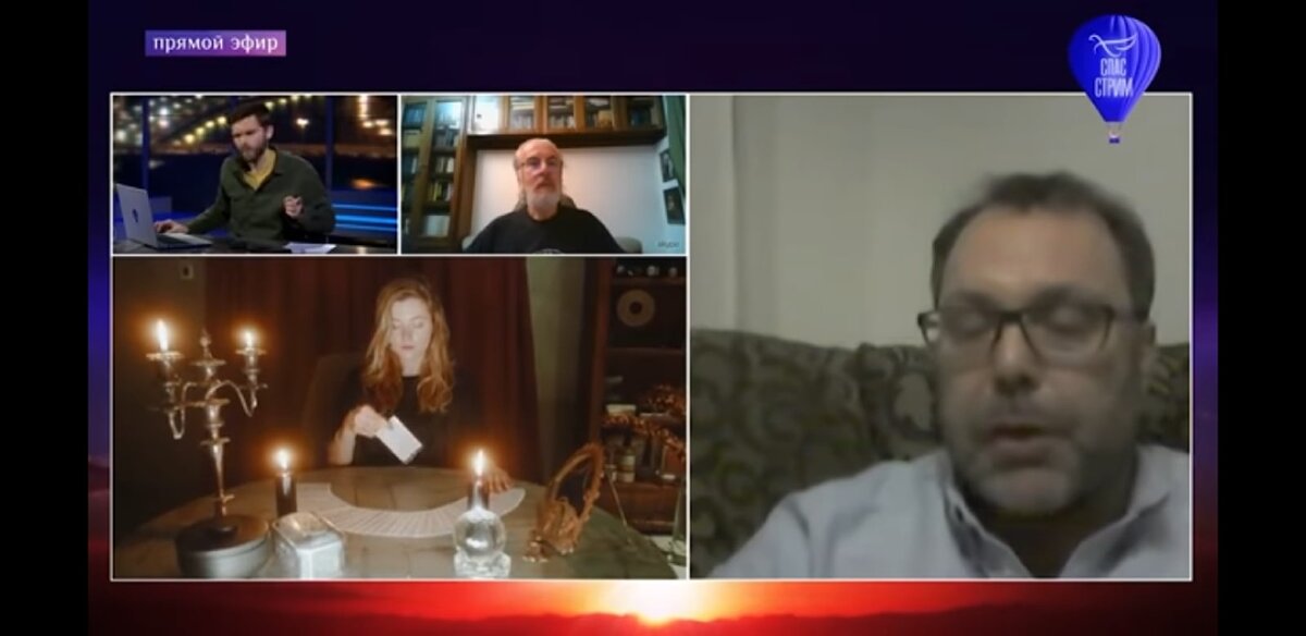 Скрин: кадр программы на телеканале "Спас"