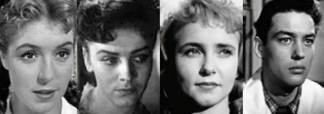 Л. Федосеева-Шукшина, М. Кошелева, Л. Крылова, В. Костин. Фото из открытых источников.