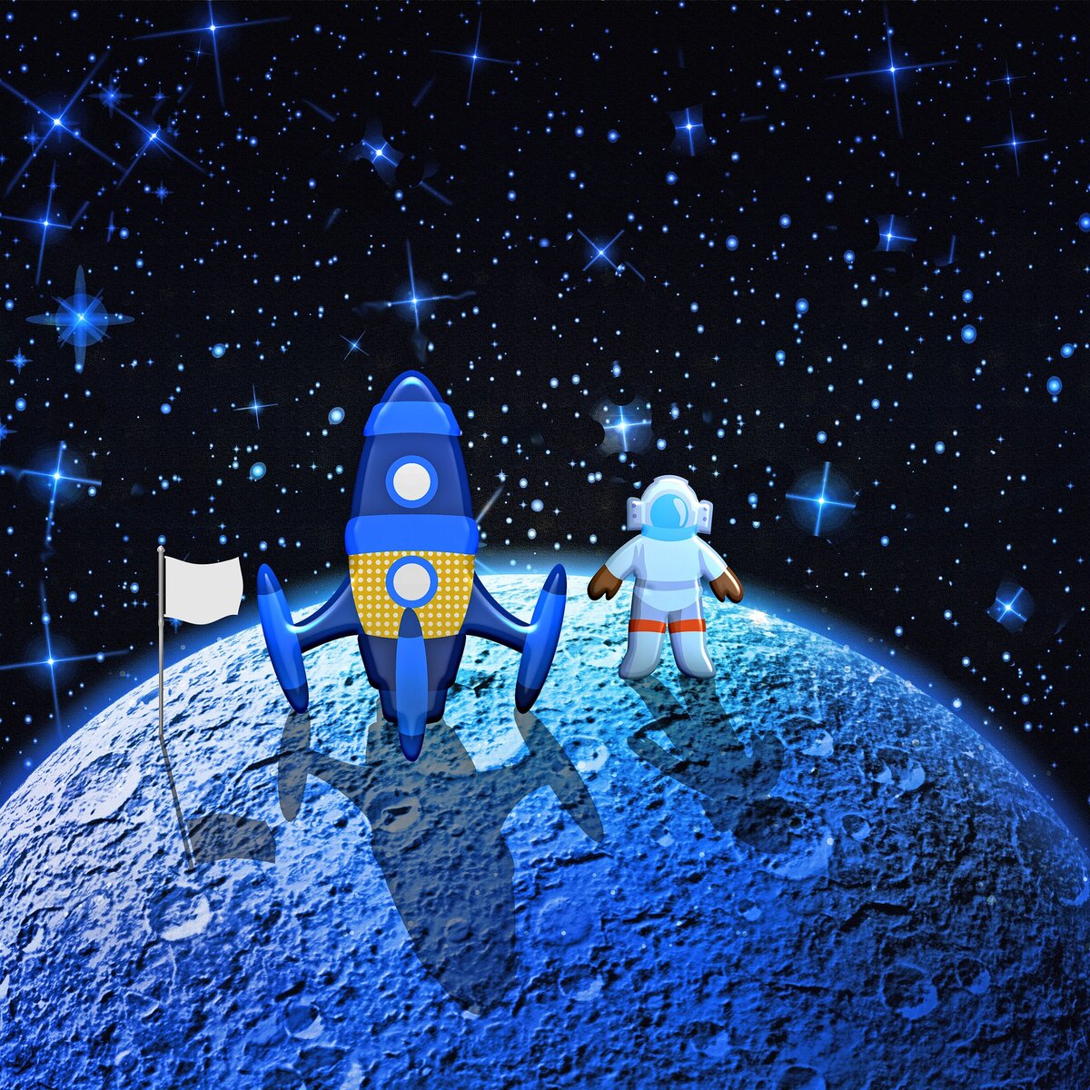 https://pixabay.com/illustrations/moon-astronaut-spaceship-craters-5673030/