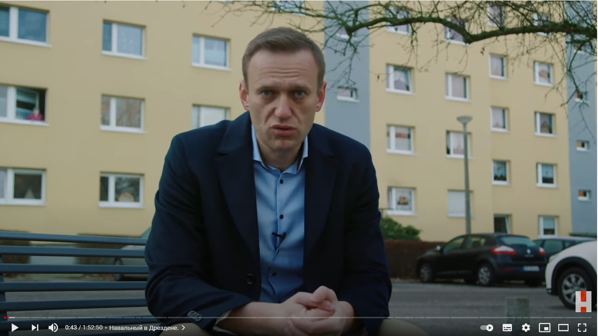 Навальный: "Мы не хотим, чтобы главный герой этого фильма подумал, что мы боимся"