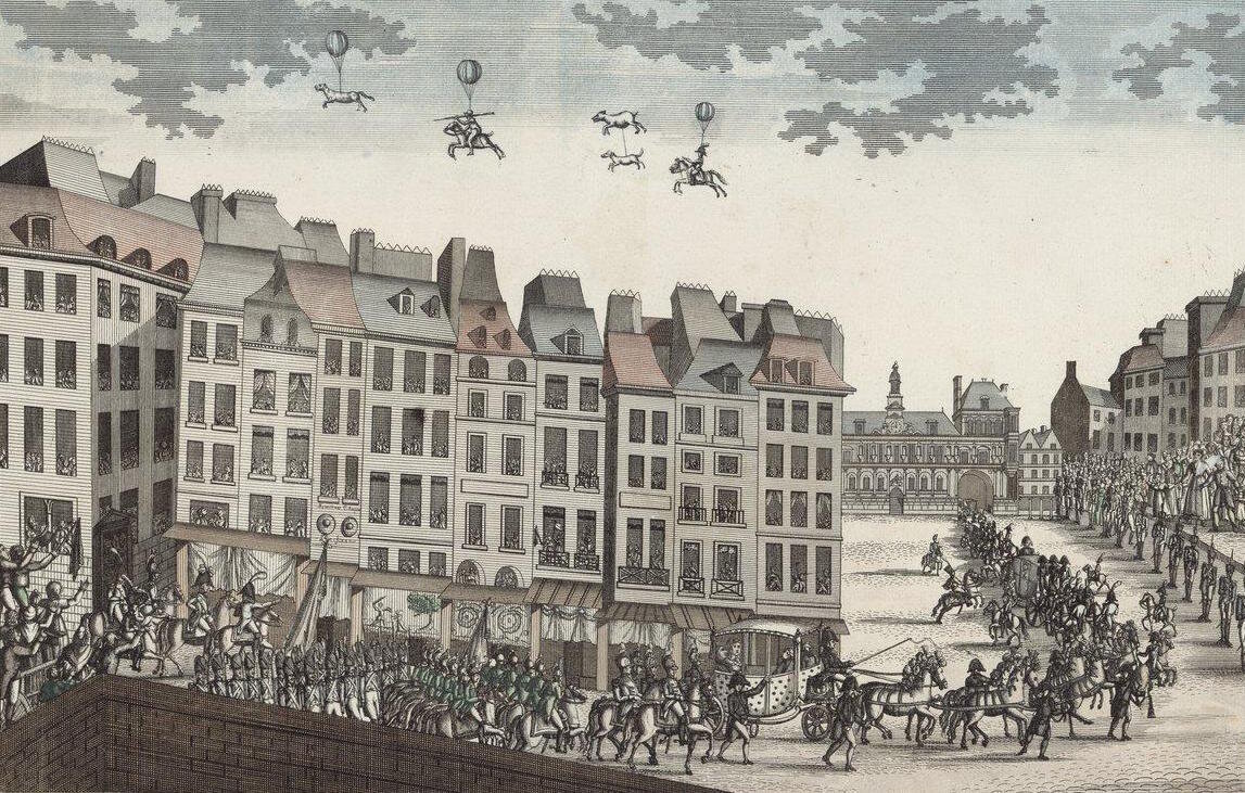 Праздник, устроенный Парижем в честь Людовика XVIII 29 августа 1814 года