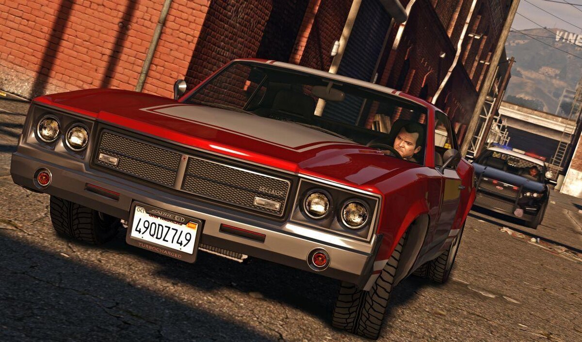 Снимок из игры Grand Theft Auto V