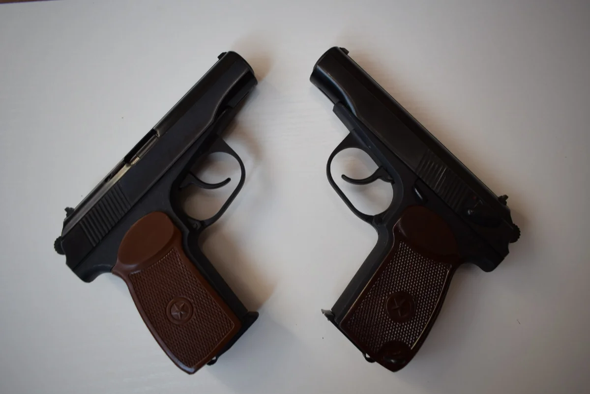 Охолощенный пистолет PMK KURS 