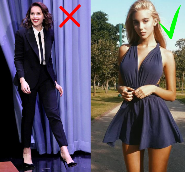 Какая женская одежда не нравится мужчинам