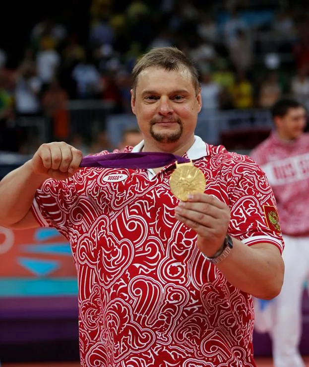 Владимир Алекно на Олимпиаде 2012 года