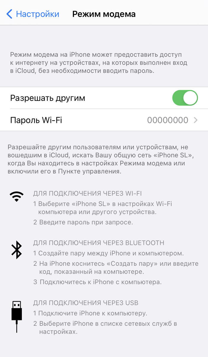 Как включить раздачу интернета на iPhone | Тыжпрограммист | Дзен