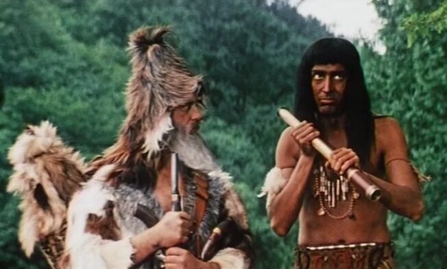 Кадр из фильма "Жизнь и удивительные приключения Робинзона Крузо"