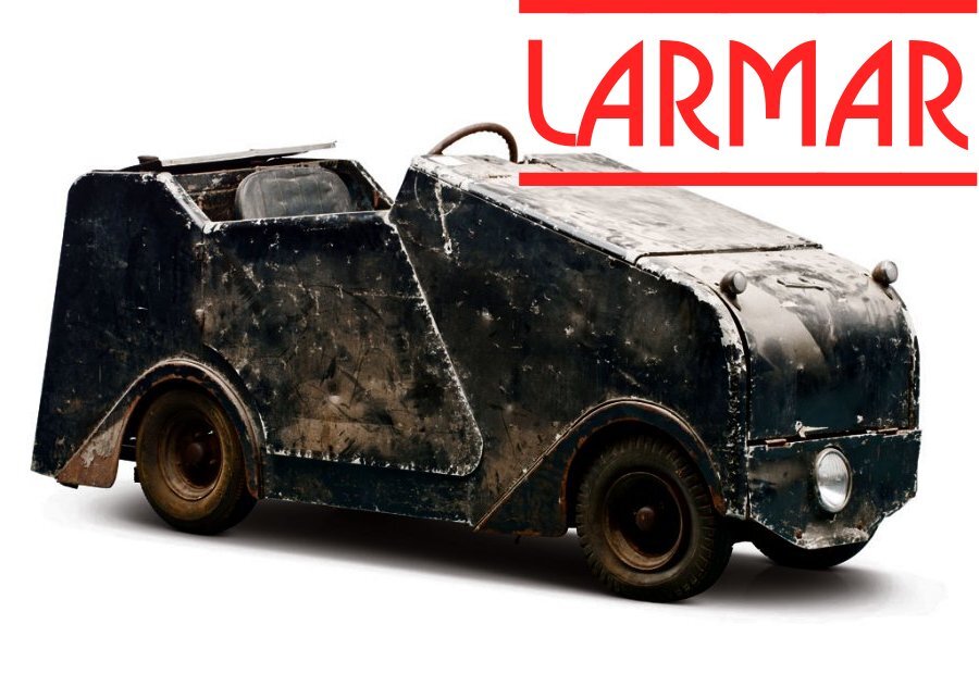 Larmar - автомобиль-монстр, будто созданный по детским рисункам