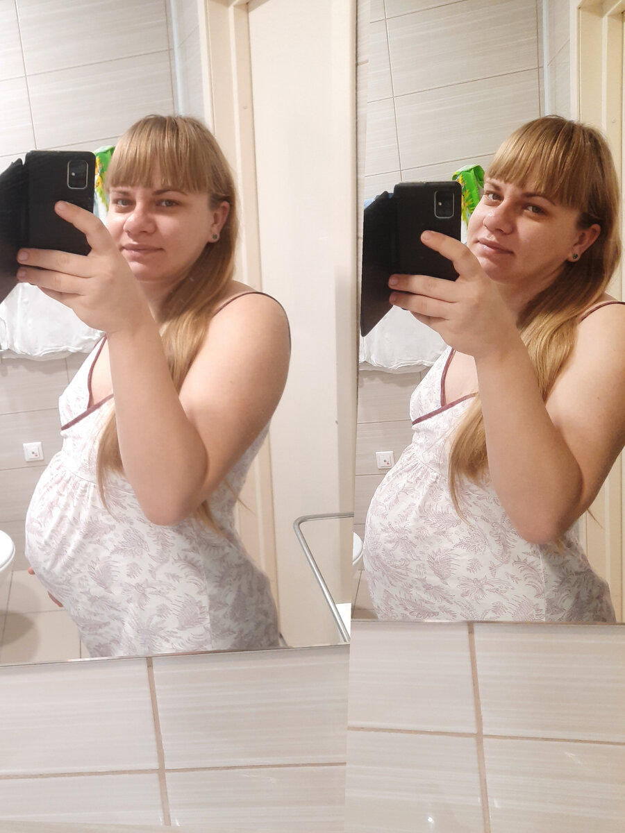 Фото из роддома, за день до родов