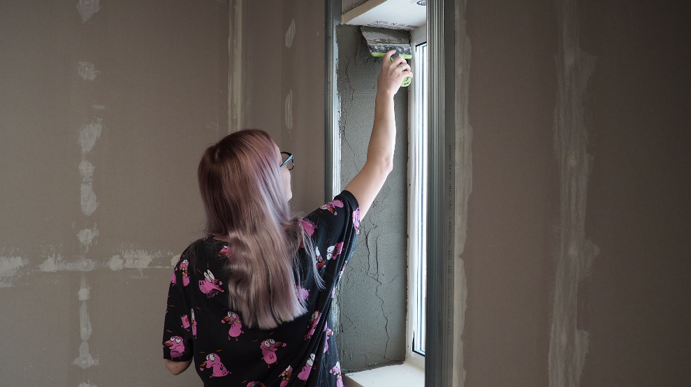 Лучший способ сделать ровные утепленные откосы без гипсокартона, трещин ...