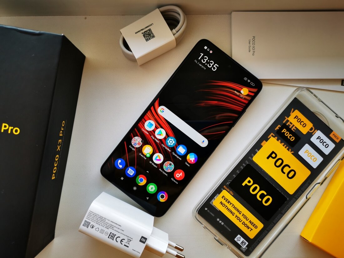 Xiaomi POCO X3 Pro комплектуется производительным процессором и большим объёмом памяти