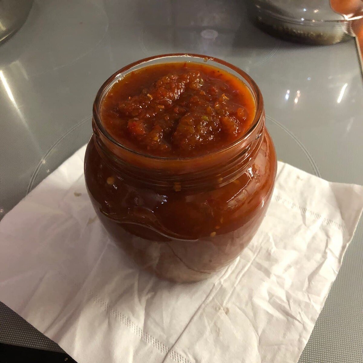 Получится вот такая баночка