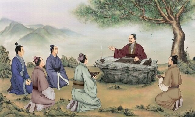 Китайская философия не основывалась на мантрах как "усугубление ума". Если в позднем буддизме котировалась "пустота", то в китайском сознании было "Дао", что не одно и то же.