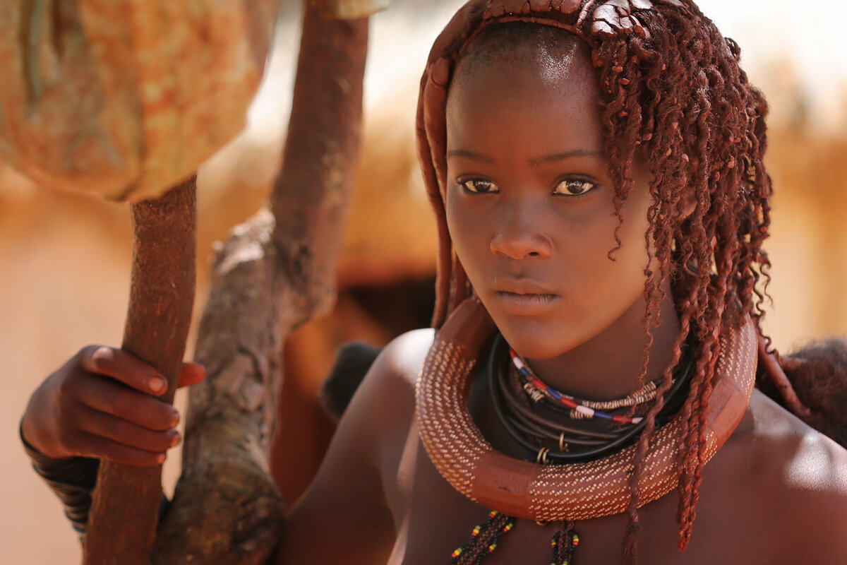 Химба: где живут самые красивые женщины Африки | Пикабу