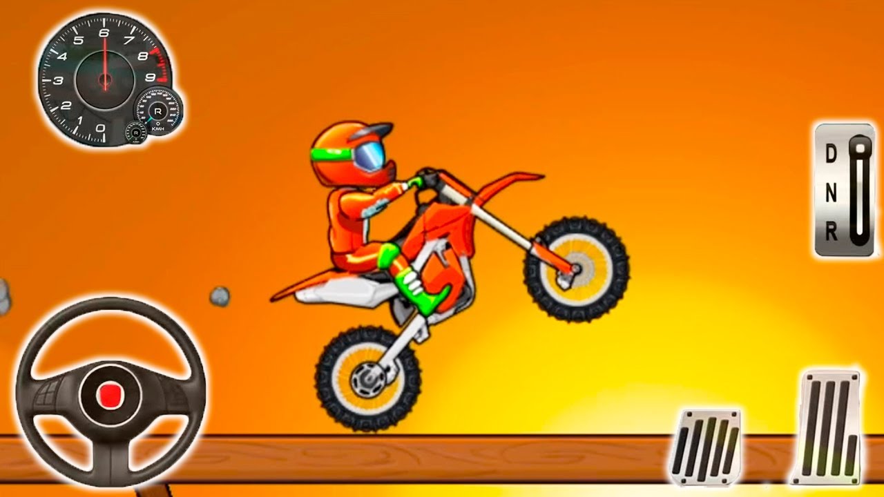 Moto X3M Bike Race Game Gameplay Android & iOS game 2, Приключения Игрушек
