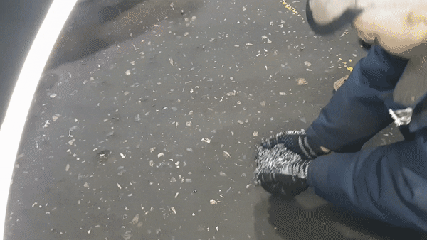 Сбор металлической стружки