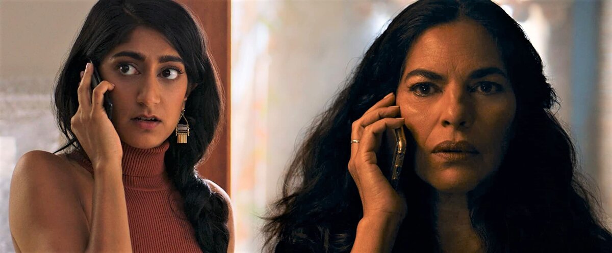 Отношения дочери и матери гораздо интереснее, чем заложенная в фильм авантюрная интрига и мистика. Кадр из к/ф «Сглаз».