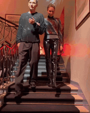 Ляйсан Утяшева и Павел Воля на гала-ужине GQ, 6 декабря 2021, Москва (источник: instagram.com/p/CXMU_GzjlKp/)