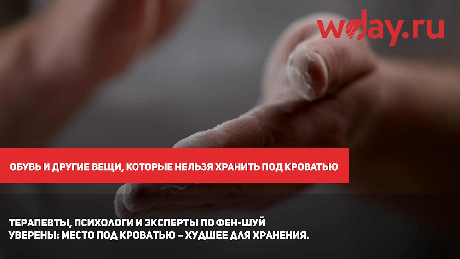 Обувь и другие вещи, которые нельзя хранить под кроватью | Wday.ru | Дзен