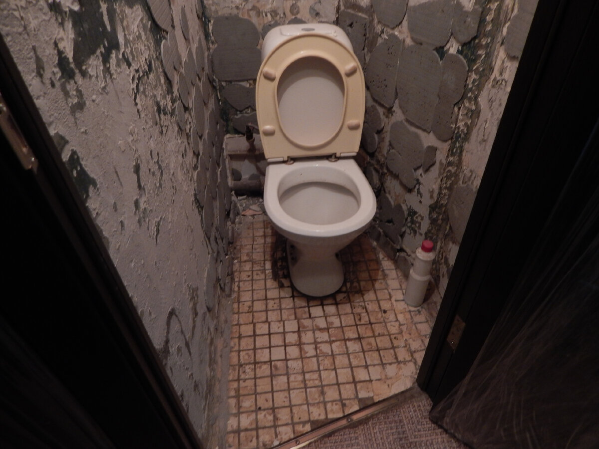 Недорогой ремонт в туалете в Санкт-Петербурге