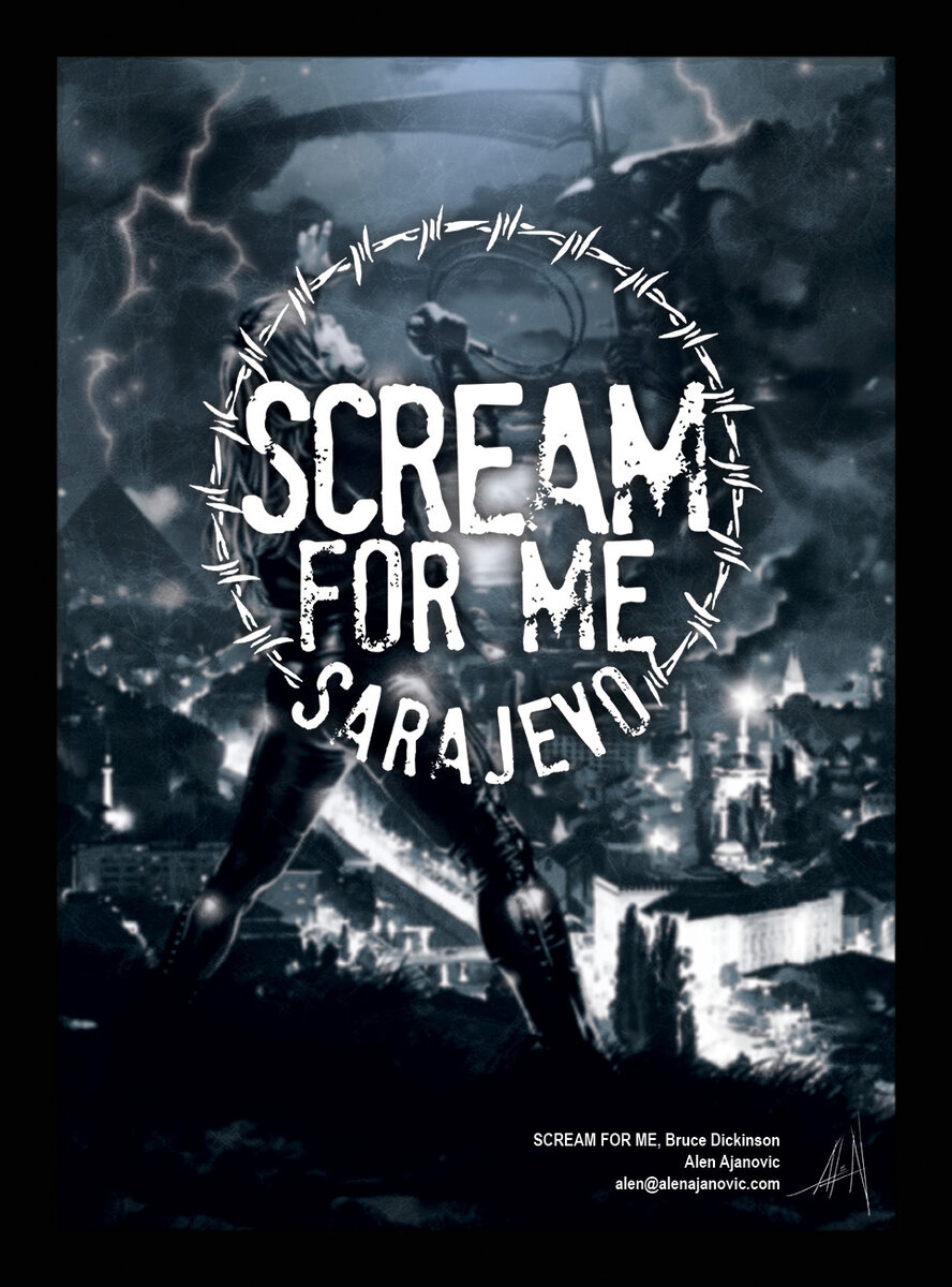 Постер фильма Scream for Me, Sarajevo, 2016
