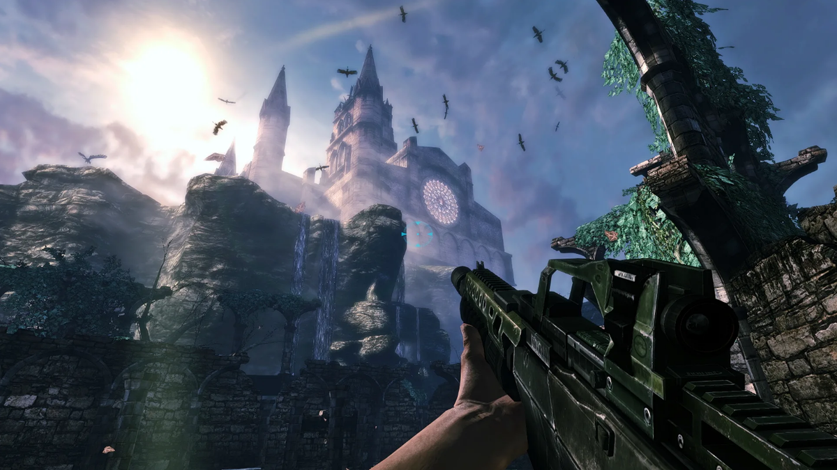 Fallout 4. бателфилд бед компани 3. мощные игры на слабом пк. Borderlands 1 goty. мощные игры на слабом пк.