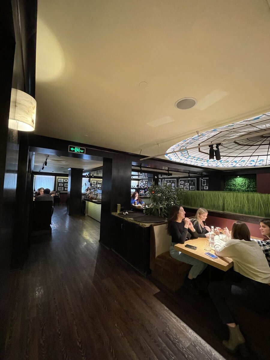 Интерьер ресторана "The бык" на Страстной бул., 8А