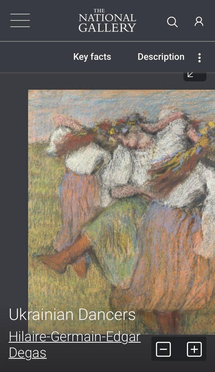 Скриншот с сайта Лондонской национальной галереи