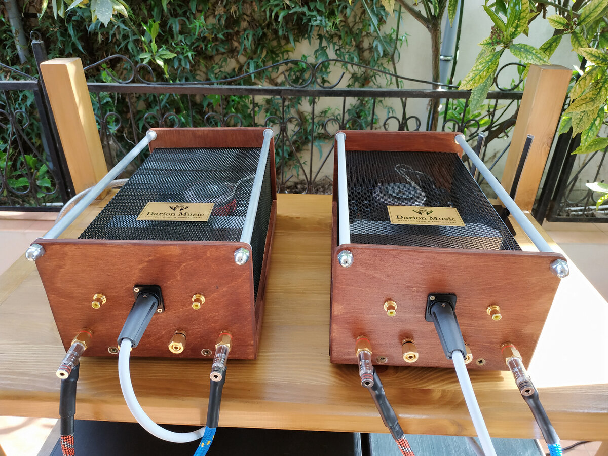 DarionMusic балансный усилитель в формате двойного моно