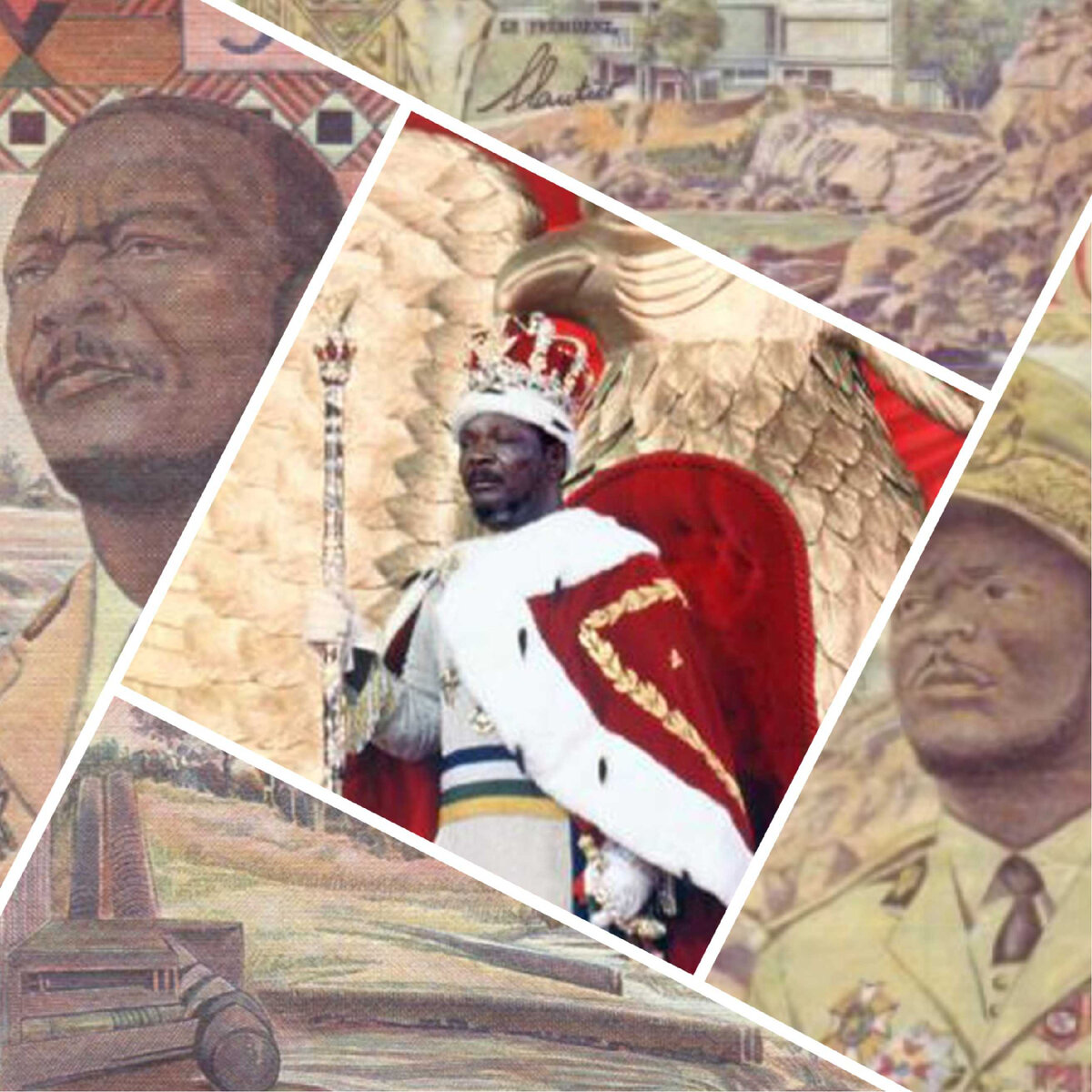 Бокасса I: пионер и гурман, император и диктатор.