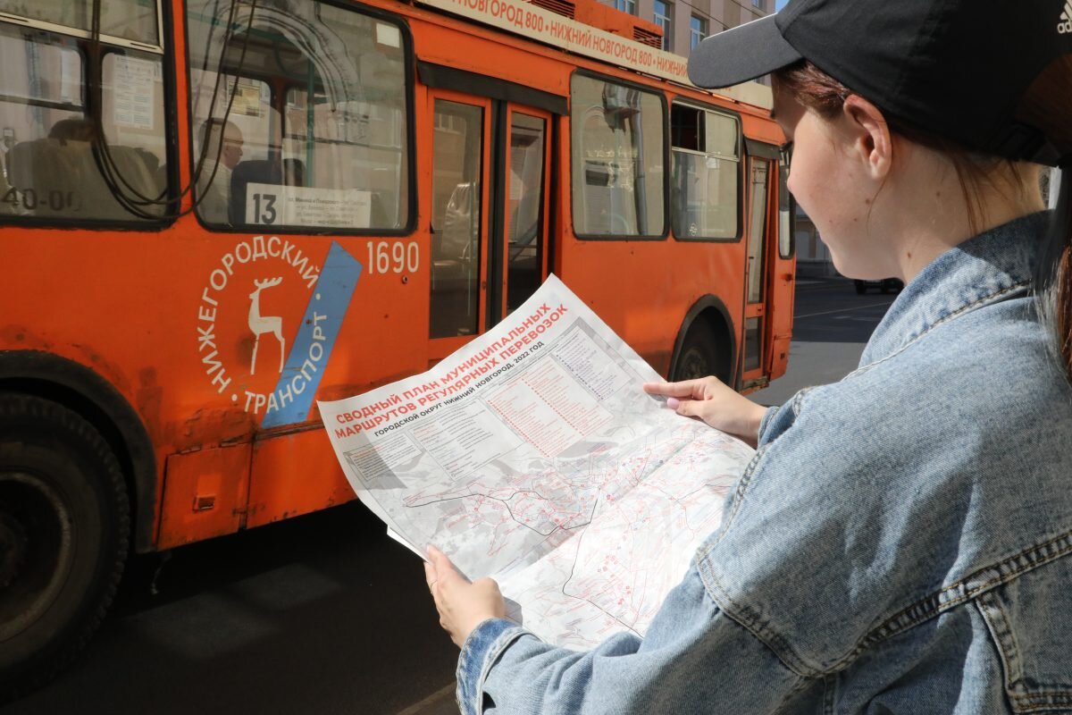 Опубликована карта новых маршрутов общественного транспорта в Нижнем  Новгороде | Нижегородская правда | Дзен