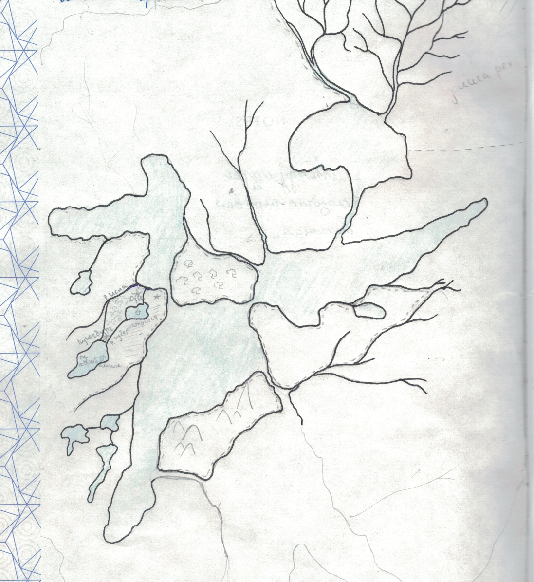 На главной карте Междуморья ещё много белых пятен)